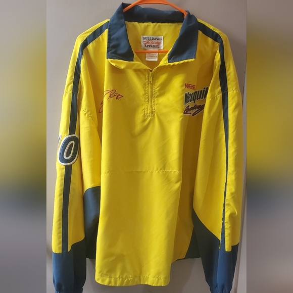 VGT Rare Bulldog  Racing Apparel Jacket. Nestle Nesquik Racing Logo. Sz XL - Picture 3 of 12